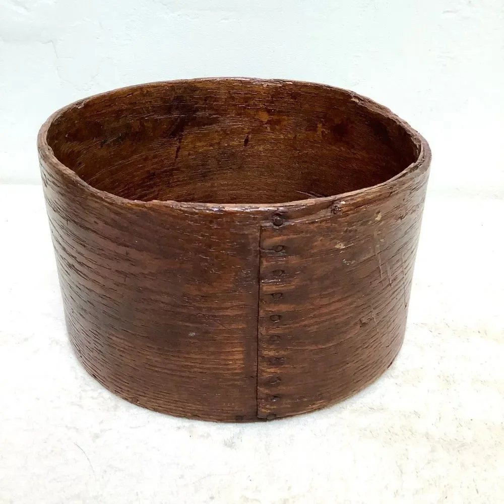 Antique 19th Century Hand Bent Dry Measure Grain Scoop - Picture 3 of 5